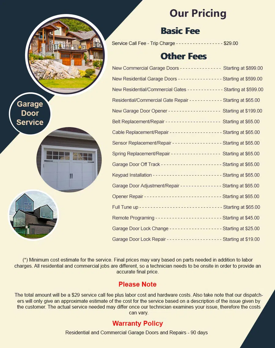 Garage Doors Store Repairs Fort Worth, TX 817-402-3838